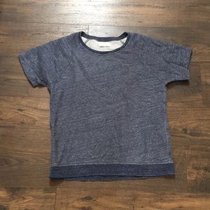 Everlane short sleeve sweatshirt